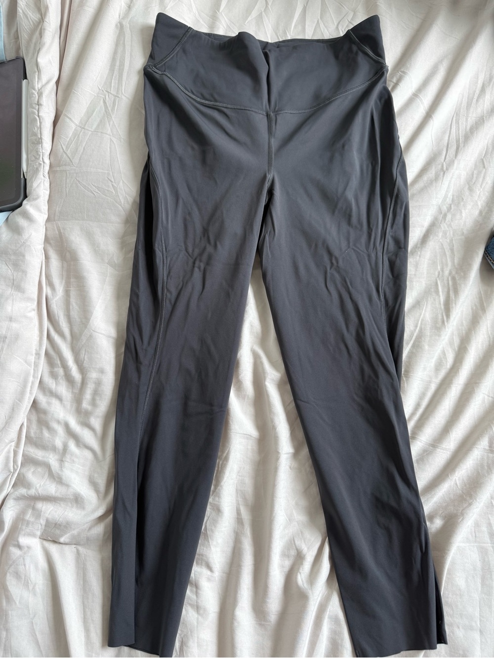 Lululemon High-Waisted Dark Grey Athletic Leggings